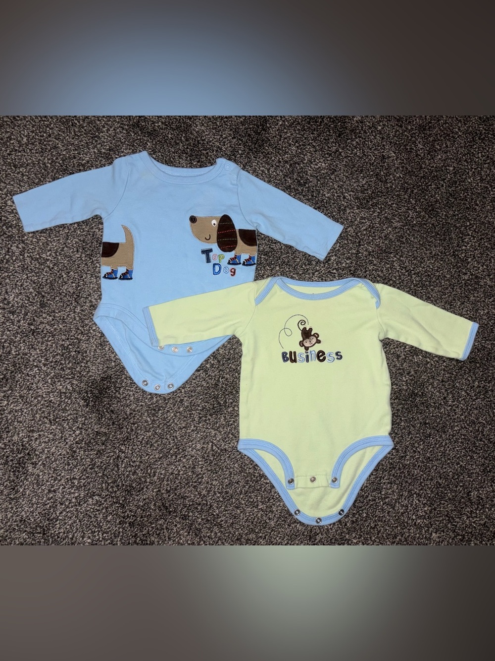 0-3 Months Long Sleeve Bodysuits